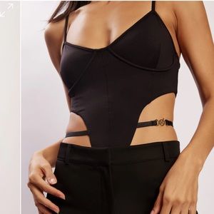Meshki Cut out bodysuit